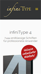 Mobile Screenshot of infinitype.de